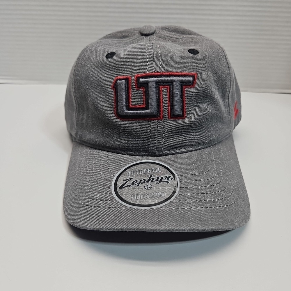 Utah Tech‎ Trailblazers Cap Hat Grey Adjustable Baseball Zephyr